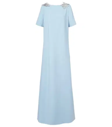 Oscar de la Renta Fern sequined wool-blend gown | Thumbnail 1 Oscar de la Renta Fern sequined wool-blend gown | Thumbnail 1
