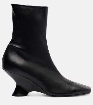 Dries Van Noten 75 leather ankle boots | Thumbnail 3 Dries Van Noten 75 leather ankle boots | Thumbnail 3