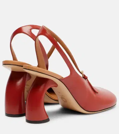 Dries Van Noten 95 leather slingback pumps | Thumbnail 2 Dries Van Noten 95 leather slingback pumps | Thumbnail 2