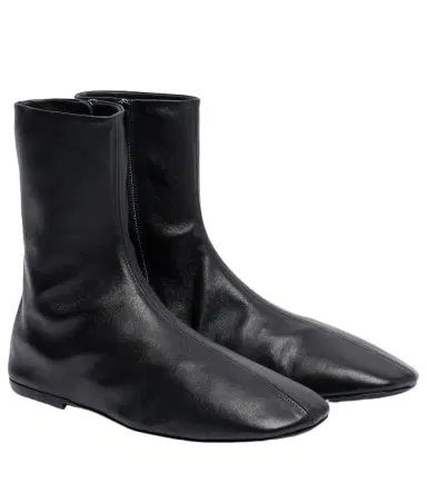 Dries Van Noten Globe leather ankle boots | Thumbnail 1 Dries Van Noten Globe leather ankle boots | Thumbnail 1