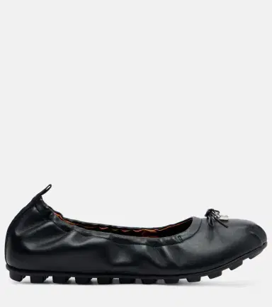 Hogan Olympia leather ballerina flats | Thumbnail 3 Hogan Olympia leather ballerina flats | Thumbnail 3