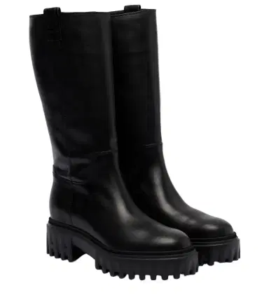 Hogan H700 leather mid-calf boots | Thumbnail 1 Hogan H700 leather mid-calf boots | Thumbnail 1