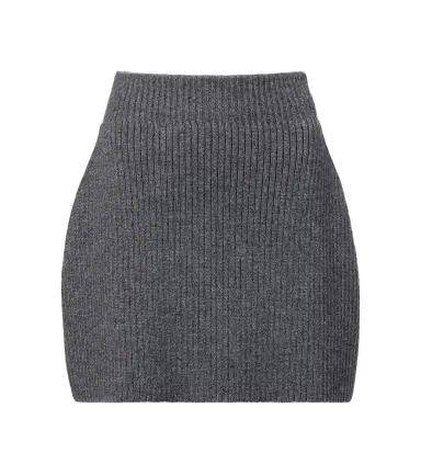Givenchy Ribbed-knit wool and alpaca-blend miniskirt | Thumbnail 1 Givenchy Ribbed-knit wool and alpaca-blend miniskirt | Thumbnail 1