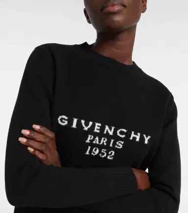 Givenchy Logo wool and cashmere sweater | Thumbnail 3 Givenchy Logo wool and cashmere sweater | Thumbnail 3