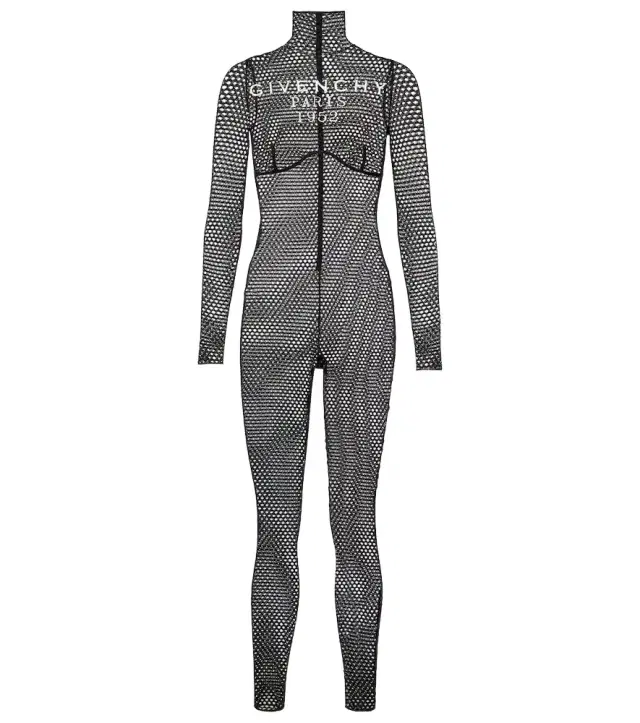 Mesh turtleneck bodysuit Mesh turtleneck bodysuit