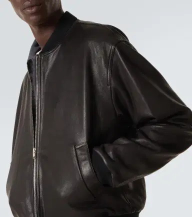 Frame Leather bomber jacket | Thumbnail 5 Frame Leather bomber jacket | Thumbnail 5