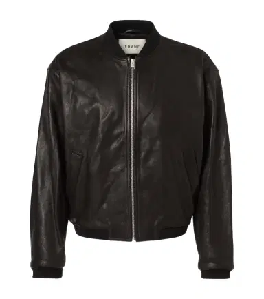 Frame Leather bomber jacket | Thumbnail 1 Frame Leather bomber jacket | Thumbnail 1