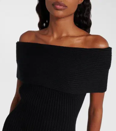 Givenchy Ribbed-knit wool and alpaca-blend minidress | Thumbnail 2 Givenchy Ribbed-knit wool and alpaca-blend minidress | Thumbnail 2