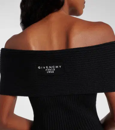 Givenchy Ribbed-knit wool and alpaca-blend minidress | Thumbnail 4 Givenchy Ribbed-knit wool and alpaca-blend minidress | Thumbnail 4