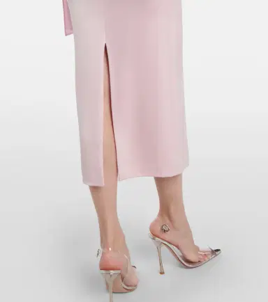 Alex Perry Draped crêpe satin cocktail dress | Thumbnail 6 Alex Perry Draped crêpe satin cocktail dress | Thumbnail 6