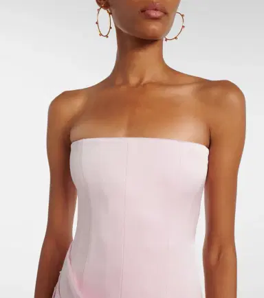 Alex Perry Draped bustier gown | Thumbnail 4 Alex Perry Draped bustier gown | Thumbnail 4