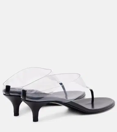 Magda Butrym 45 leather-trimmed thong sandals | Thumbnail 2 Magda Butrym 45 leather-trimmed thong sandals | Thumbnail 2