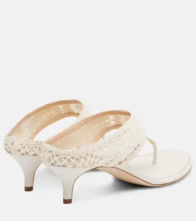 Magda Butrym 45 crochet thong sandals | Thumbnail 2 Magda Butrym 45 crochet thong sandals | Thumbnail 2