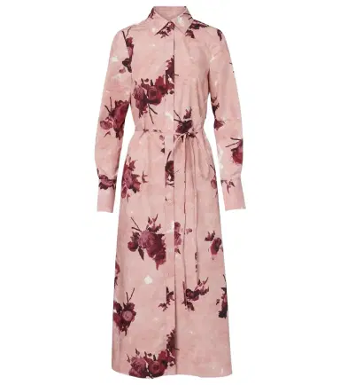 Erdem Floral cotton poplin shirt dress | Thumbnail 1 Erdem Floral cotton poplin shirt dress | Thumbnail 1