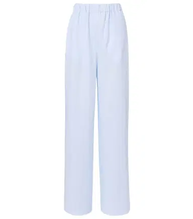 Loro Piana Valerio high-rise linen wide-leg pants | Thumbnail 1 Loro Piana Valerio high-rise linen wide-leg pants | Thumbnail 1