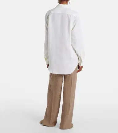 Loro Piana André linen shirt | Thumbnail 5 Loro Piana André linen shirt | Thumbnail 5