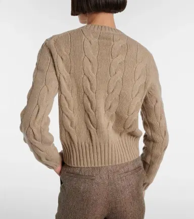 Loro Piana Napier cable-knit cashmere sweater | Thumbnail 6 Loro Piana Napier cable-knit cashmere sweater | Thumbnail 6