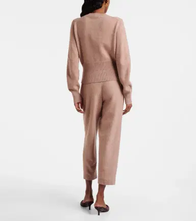 Loro Piana Rose Island cashmere and linen cropped pants | Thumbnail 4 Loro Piana Rose Island cashmere and linen cropped pants | Thumbnail 4