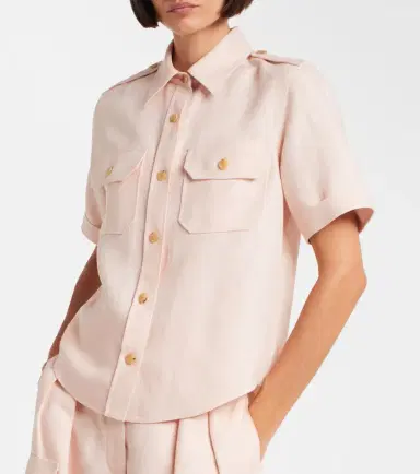 Loro Piana Annalisa linen shirt | Thumbnail 4 Loro Piana Annalisa linen shirt | Thumbnail 4