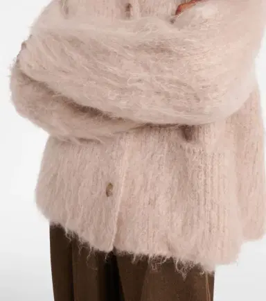 Loro Piana Cherry Hill mohair and cashmere cardigan | Thumbnail 2 Loro Piana Cherry Hill mohair and cashmere cardigan | Thumbnail 2
