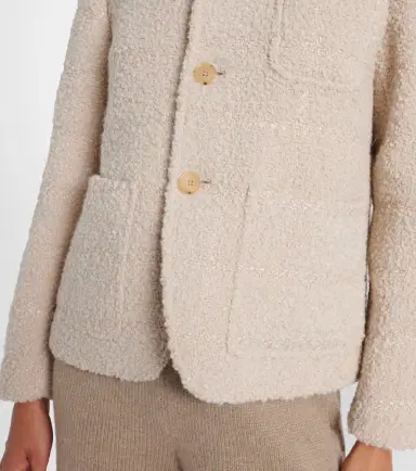 Loro Piana Spagna Mini SB bouclé wool-blend jacket | Thumbnail 2 Loro Piana Spagna Mini SB bouclé wool-blend jacket | Thumbnail 2