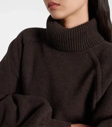 Loro Piana North Woods oversized wool-blend sweater | Thumbnail 3 Loro Piana North Woods oversized wool-blend sweater | Thumbnail 3
