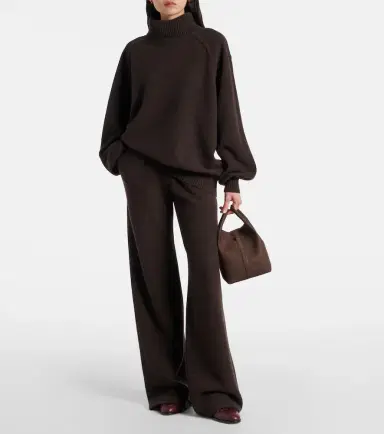 Loro Piana North Woods oversized wool-blend sweater | Thumbnail 5 Loro Piana North Woods oversized wool-blend sweater | Thumbnail 5