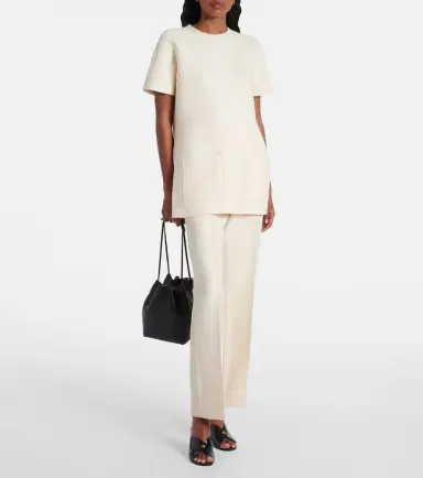 Loro Piana Irina wool and silk T-shirt | Thumbnail 4 Loro Piana Irina wool and silk T-shirt | Thumbnail 4