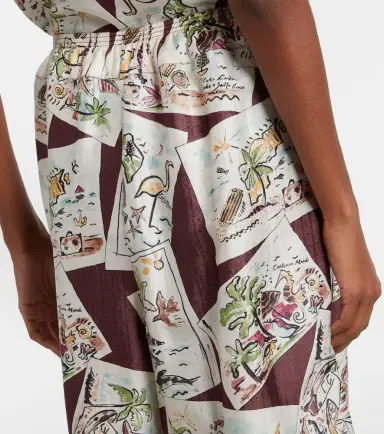 Loro Piana Emon silk Bermuda shorts | Thumbnail 6 Loro Piana Emon silk Bermuda shorts | Thumbnail 6