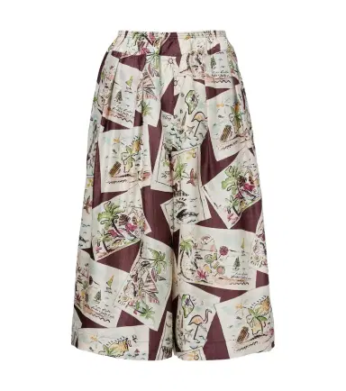 Loro Piana Emon silk Bermuda shorts | Thumbnail 1 Loro Piana Emon silk Bermuda shorts | Thumbnail 1