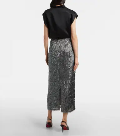 Erdem Sequined high-rise pencil skirt | Thumbnail 5 Erdem Sequined high-rise pencil skirt | Thumbnail 5