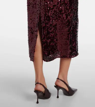 Erdem Sequined midi dress | Thumbnail 4 Erdem Sequined midi dress | Thumbnail 4