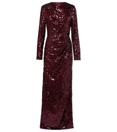 Erdem Draped sequined gown | Thumbnail 1 Erdem Draped sequined gown | Thumbnail 1