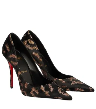 Christian Louboutin Miss Z leopard-print velvet pumps | Thumbnail 1 Christian Louboutin Miss Z leopard-print velvet pumps | Thumbnail 1