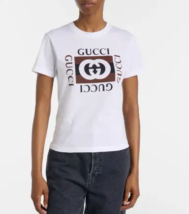 Gucci Interlocking G printed cotton T-shirt | Thumbnail 2 Gucci Interlocking G printed cotton T-shirt | Thumbnail 2