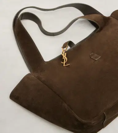 Saint Laurent Le 5 À 7 Bea suede tote bag | Thumbnail 2 Saint Laurent Le 5 À 7 Bea suede tote bag | Thumbnail 2
