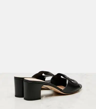 Gucci Interlocking G leather mules | Thumbnail 2 Gucci Interlocking G leather mules | Thumbnail 2
