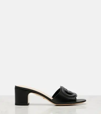 Gucci Interlocking G leather mules | Thumbnail 4 Gucci Interlocking G leather mules | Thumbnail 4