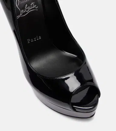 Christian Louboutin Lady Z 160 patent leather peep-toe pumps | Thumbnail 3 Christian Louboutin Lady Z 160 patent leather peep-toe pumps | Thumbnail 3