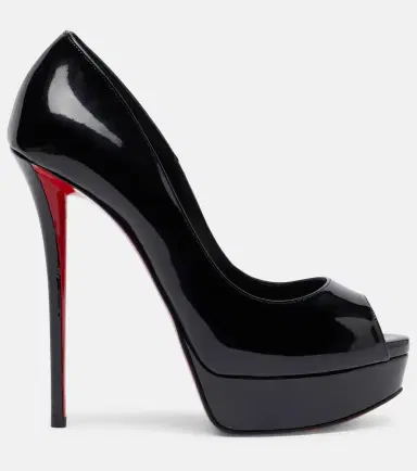 Christian Louboutin Lady Z 160 patent leather peep-toe pumps | Thumbnail 4 Christian Louboutin Lady Z 160 patent leather peep-toe pumps | Thumbnail 4
