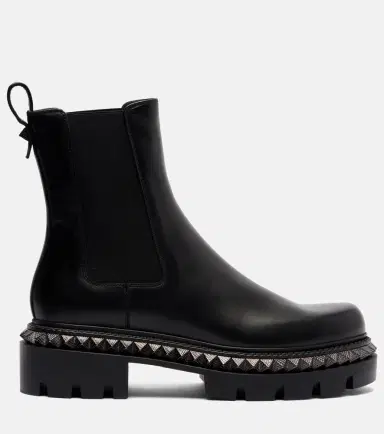 Christian Louboutin St Emilia embellished leather ankle boots | Thumbnail 4 Christian Louboutin St Emilia embellished leather ankle boots | Thumbnail 4