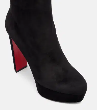 Christian Louboutin Loo Booty 130 suede ankle boots | Thumbnail 2 Christian Louboutin Loo Booty 130 suede ankle boots | Thumbnail 2