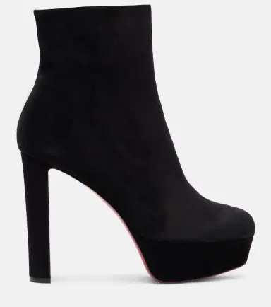 Christian Louboutin Loo Booty 130 suede ankle boots | Thumbnail 4 Christian Louboutin Loo Booty 130 suede ankle boots | Thumbnail 4