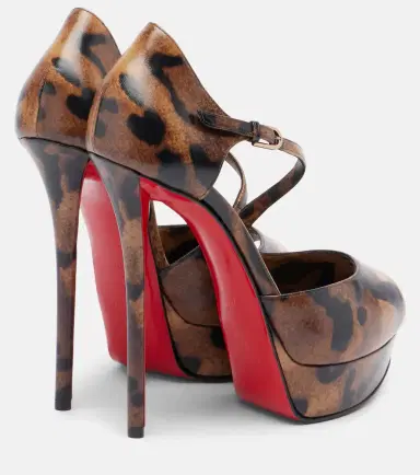Christian Louboutin Miss Zigourata 160 leather platform pumps | Thumbnail 4 Christian Louboutin Miss Zigourata 160 leather platform pumps | Thumbnail 4