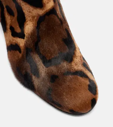 Christian Louboutin Jane 85 leopard-printed calf hair ankle boots | Thumbnail 3 Christian Louboutin Jane 85 leopard-printed calf hair ankle boots | Thumbnail 3