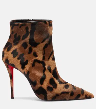 Christian Louboutin Miss Z 100 calf hair ankle boots | Thumbnail 2 Christian Louboutin Miss Z 100 calf hair ankle boots | Thumbnail 2