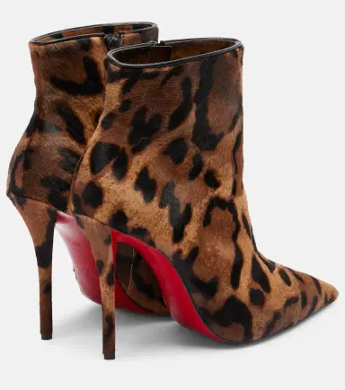 Christian Louboutin Miss Z 100 calf hair ankle boots | Thumbnail 3 Christian Louboutin Miss Z 100 calf hair ankle boots | Thumbnail 3