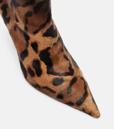 Christian Louboutin Miss Z 100 calf hair ankle boots | Thumbnail 4 Christian Louboutin Miss Z 100 calf hair ankle boots | Thumbnail 4
