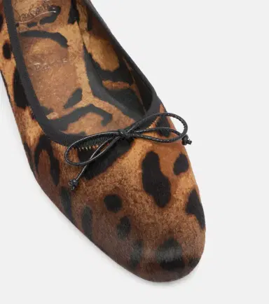 Christian Louboutin Leopard-print calf hair ballet flats | Thumbnail 3 Christian Louboutin Leopard-print calf hair ballet flats | Thumbnail 3