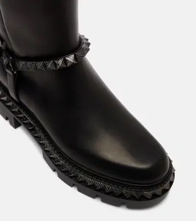 Christian Louboutin Marinetta studded leather knee-high boots | Thumbnail 2 Christian Louboutin Marinetta studded leather knee-high boots | Thumbnail 2